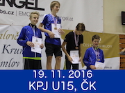 19.11.16 KPJ U15, ČESKÝ KRUMLOV