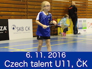 6.11.16 - CZECH TALENT U11 - Český Krumlov