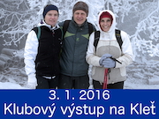 3.1.2016 - Klubový výlet na Kleť