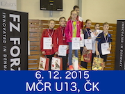 6.12.2015 - FORZA MČR U13, Český Krumlov