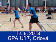 12.5.2018 - GPA U17, Orlová