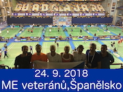 24.9.18 - ME veteránů, Guadalajara - Španělsko