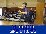 13.10.18 GPC U13, České Budějovice