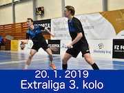 20.1.19 - Extraliga 3. kolo, Brno, Český Krumlov