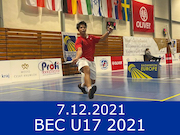 7.12.21 BEC U17, Český Krumlov