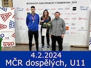 4.2.24 - MČR dospělých a U11, České Budějovice