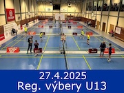 27.4.25 Regionální výběry U13, Český Krumlov