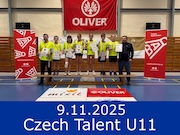 9.11.25 - Czech Talent U11, Český Krumlov